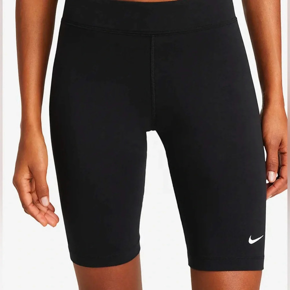 Nike Pants - NIKE Womens Essential Mid Rise 10” Biker Shorts - Size 1XL